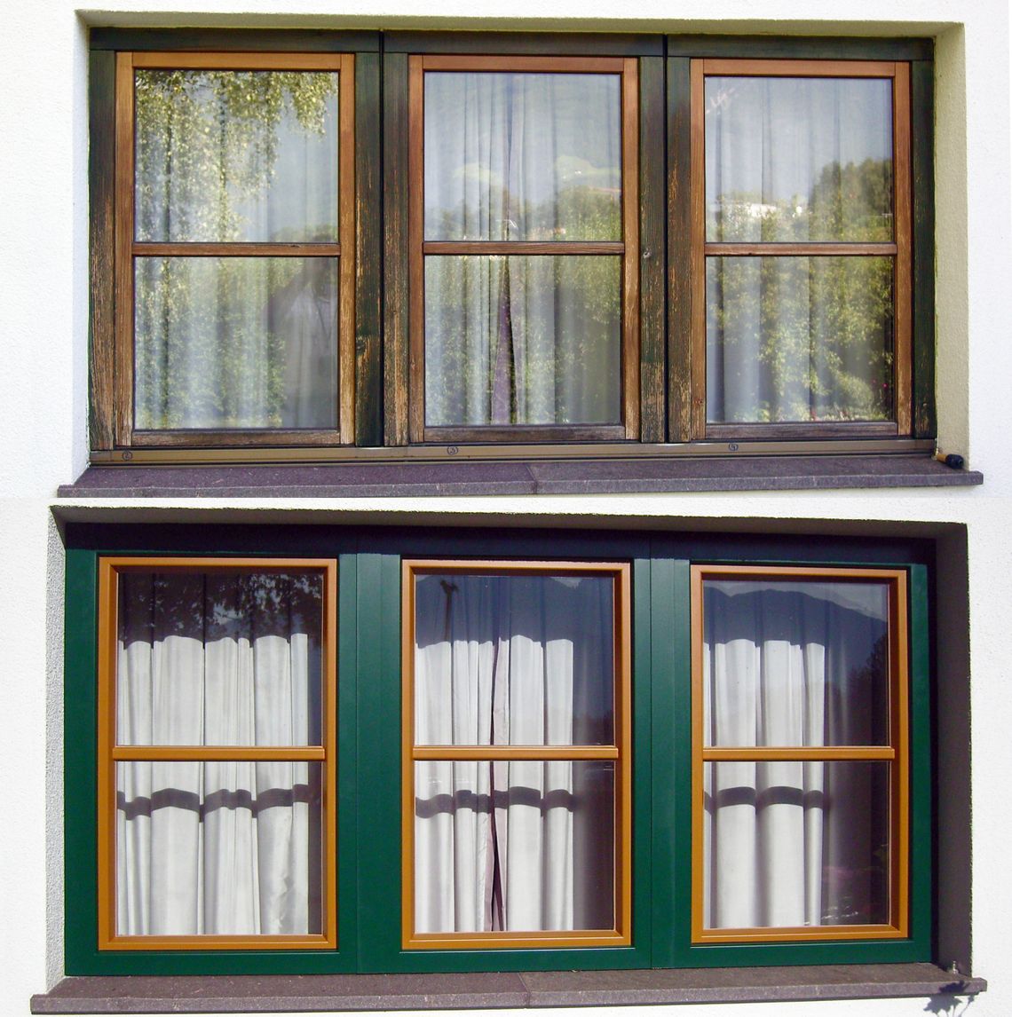 Fenster vom Wintergarten